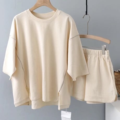 サマースウェット セットアップ 3色展開