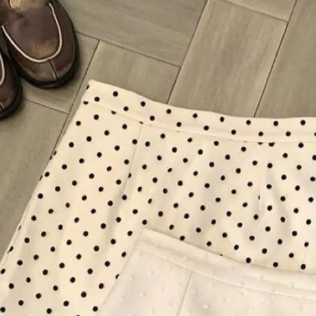 ドットペンシル ミニスカート 3色展開