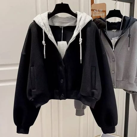 フーディスウェット トップス 3色展開
