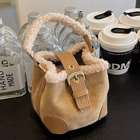 ムートンミニボアバッグ 4色展開