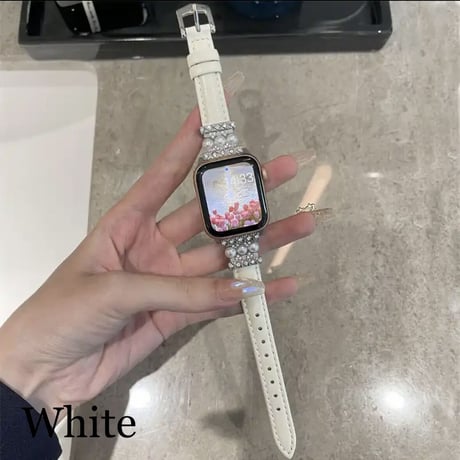 パールレザー アップルウォッチバンド 6色展開