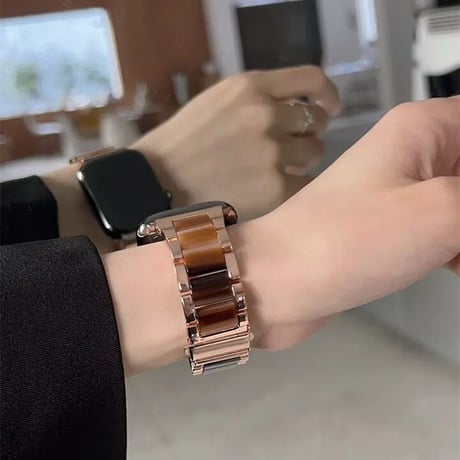 アップルウォッチ メタルカラーバンド 3色展開