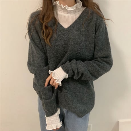 カシュクール ブラウス 3色展開