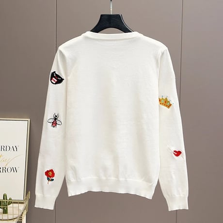 ヴァリアスステッチ カーディガン 2色展開