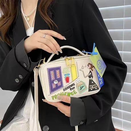 イタリアンキャンディジッパーバッグ 7色展開