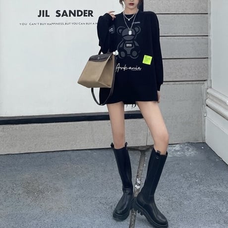 ワッフルベアー ルーズスウェット 2色展開
