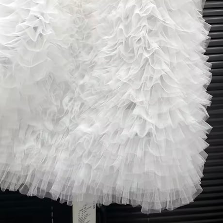ボリュームチュールスカート 3色展開
