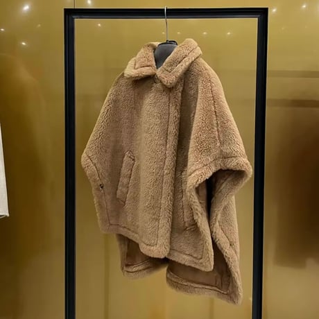 テディボアポンチョコート 3色展開