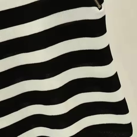 ジッパースリムサマーニット 3色展開