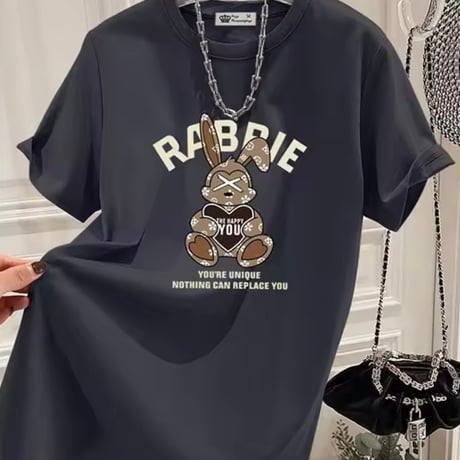 RABBIEオーバーTシャツ 7色展開