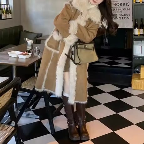 シープスキンファーコート