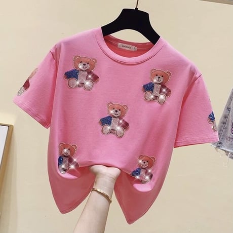 フレンチストーンベアー Tシャツ 2色展開