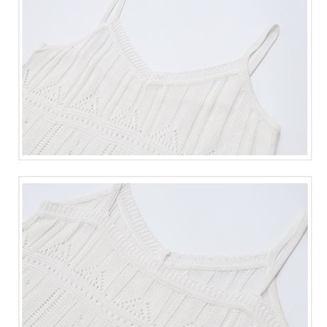 クロップトップ サマーセットアップ 2色展開
