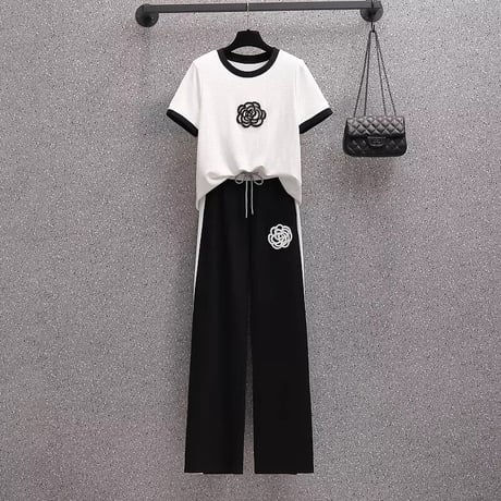 モノクロフラワー サマーセットアップ 2色展開