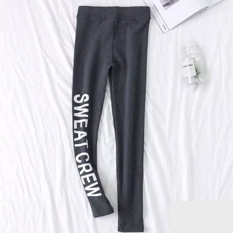 バックレタリング レギンス 3色展開