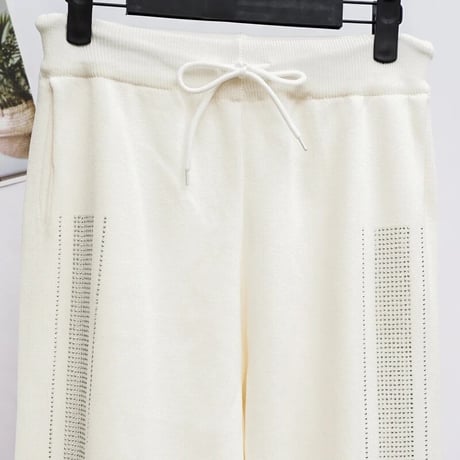 シルバーストーン ニットパンツ 2色展開