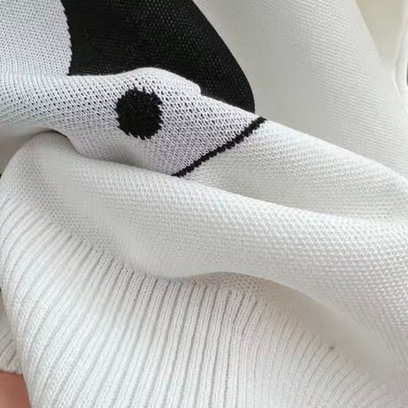 モダンスクエアサマーニット 2色展開
