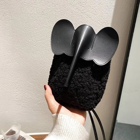 エレファントレザー ボアバッグ 3色展開