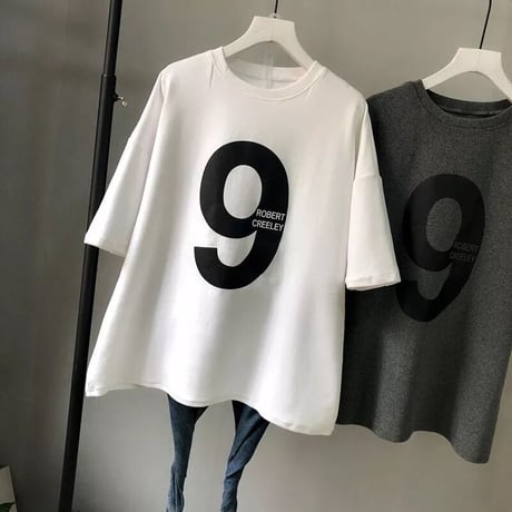 ナンバーナイン ルーズTシャツ 4色展開