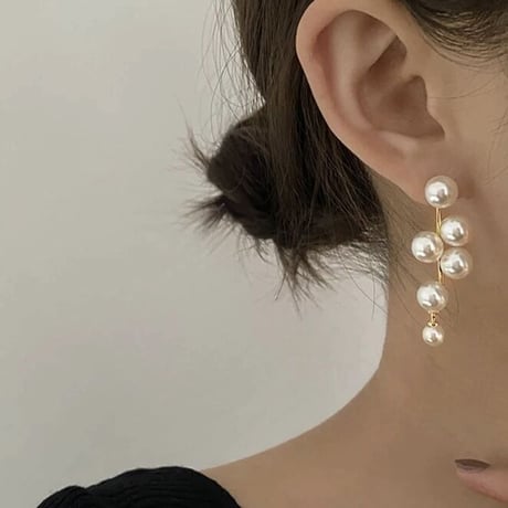 パールライン ピアス