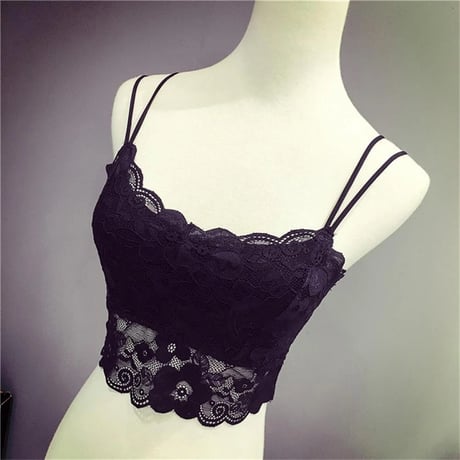 【即納】レース ブラトップ 2色展開