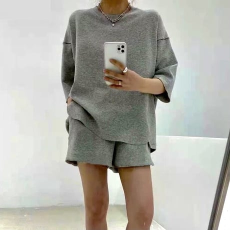 サマースウェット セットアップ 3色展開
