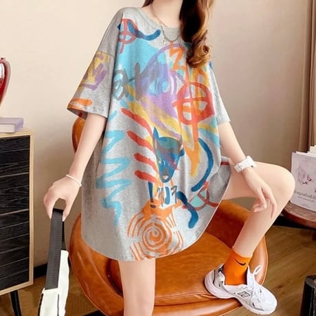 カラフルグラフィティ Tシャツ 2色展開