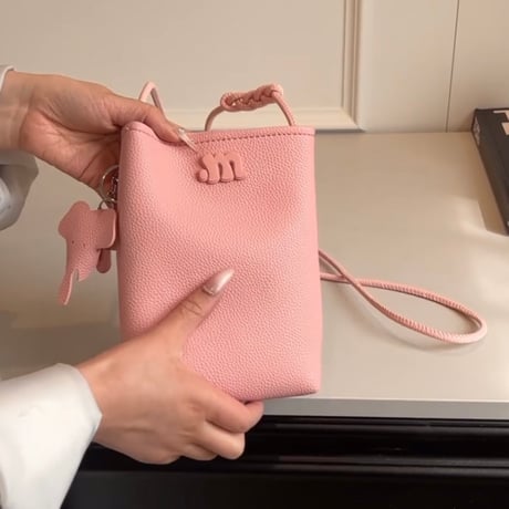 エレファントレザーショルダーバッグ 6色展開