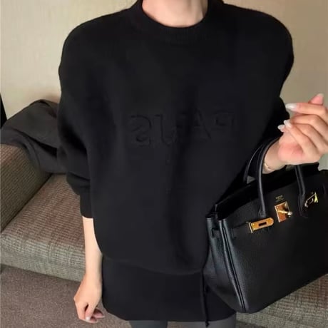 PARISニットスカートセット 3色展開