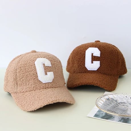 Cワッペン ベアーキャップ 7色展開