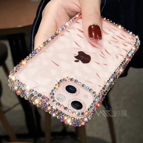 クリスタルストーン  iPhoneケース 3色展開