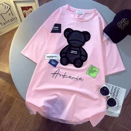 シャドーベアー オーバーTシャツ 5色展開