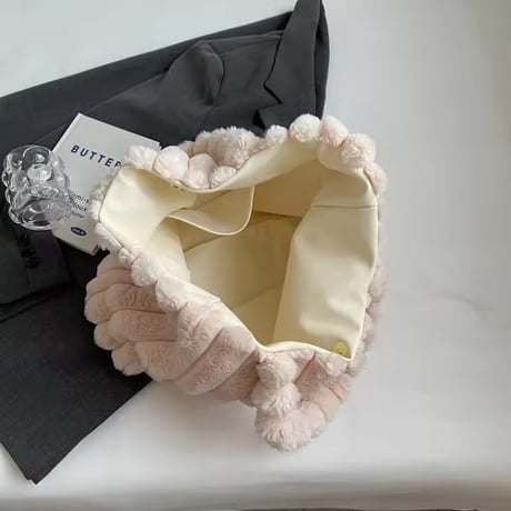 プラッシュファーバッグ 6色展開