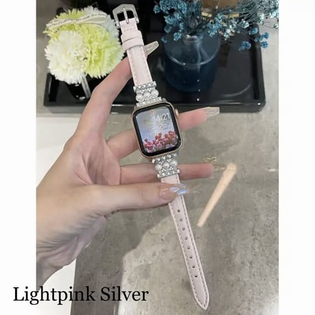 パールレザー アップルウォッチバンド 6色展開