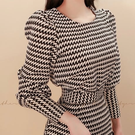 千鳥格子 フィッシュテールセットアップ
