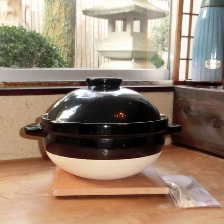 長谷製陶　「かまどさん」　二合炊き