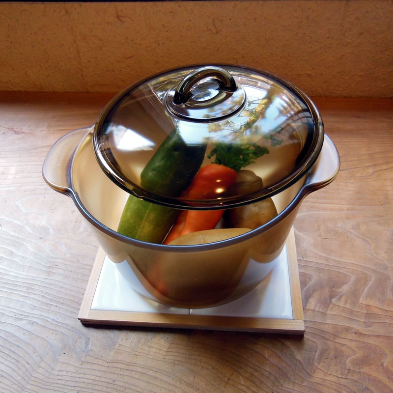 ガラス耐熱鍋 Zxyler 両手鍋 3.5L 特大号 耐熱ガラスクリア鍋 オープンヒート