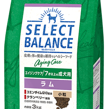 セレクトバランス エイジングケア ラム3kg | ペットグッズモールOneDo