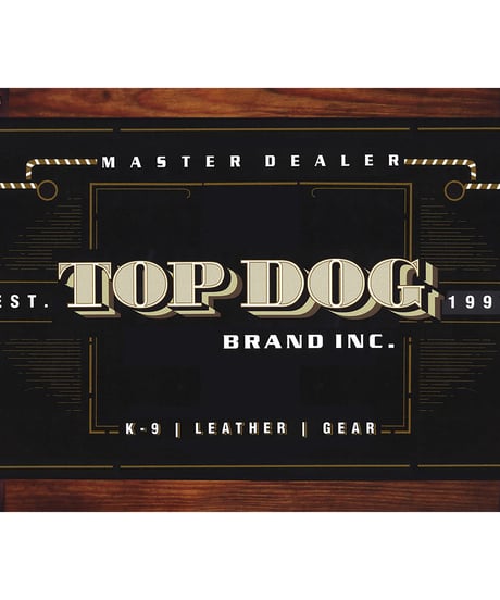 TOP DOG スパイク 首輪　【20サイズ】