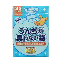 クリロン うんちが臭わない袋BOS ペット用 SS 100枚