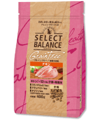 セレクトバランスグレインフリー 猫キトンチキン 小粒 1.6kg