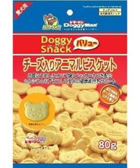 ドギースナックバリュー チーズ入りアニマルビスケット 80g