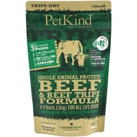 Petkind TripeDry ｸﾞﾘｰﾝﾋﾞｰﾌﾄﾗｲﾌﾟ  230g