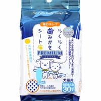 らくらく歯みがきシートプレミアム　30枚