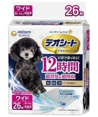 デオシート Premium 12時間超消臭＆超吸収 ワイド 26枚