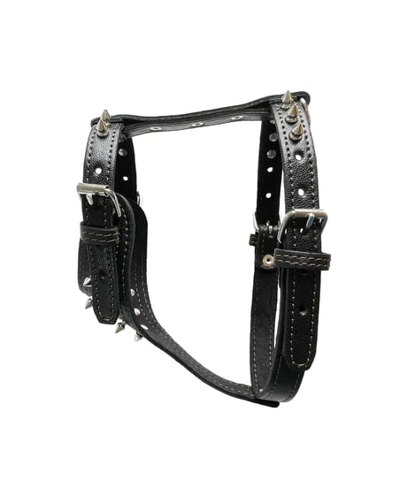 TOP DOG スパイク ハーネス ブラック　S