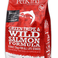 Petkind TripeDry ｸﾞﾘｰﾝﾄﾗｲﾌﾟ&ﾜｲﾙﾄﾞｻｰﾓﾝ 小粒 907g