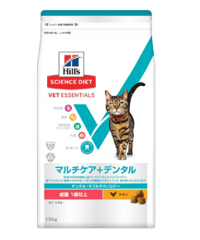 ヒルズ ＳＤ＜ＶＥ＞ 猫用 マルチケア＋デンタル 成猫 １歳以上 １．５ｋｇ