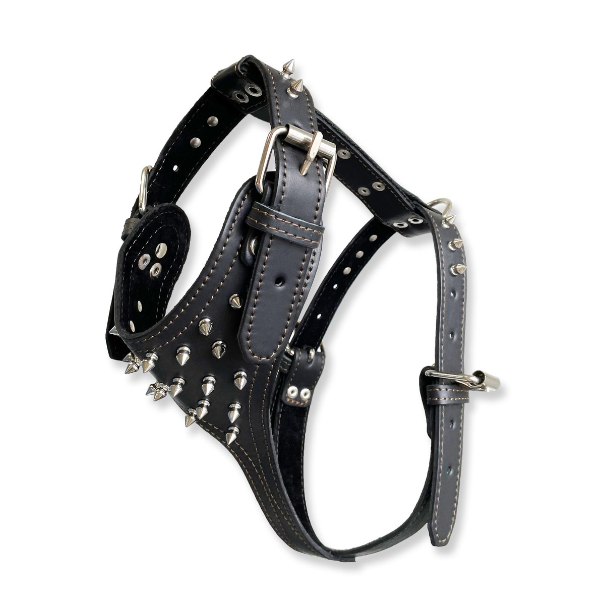 TOP DOG スパイク ハーネス ブラック M | ペットグッズモールOneDo