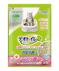 デオトイレふんわり香る消臭抗菌サンドホワイトフローラルの香り３．８Ｌ